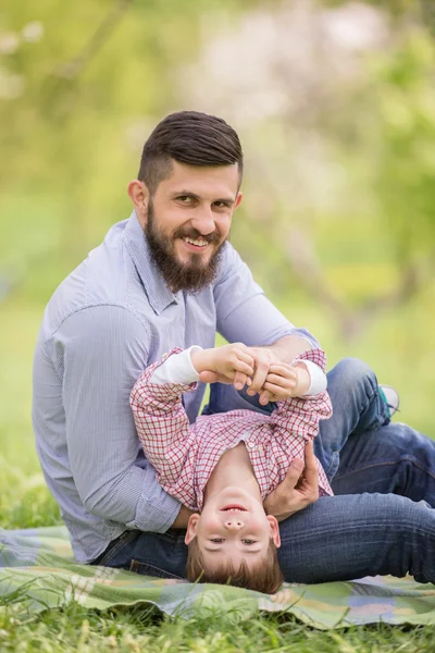 Vater und Sohn — Stockfoto