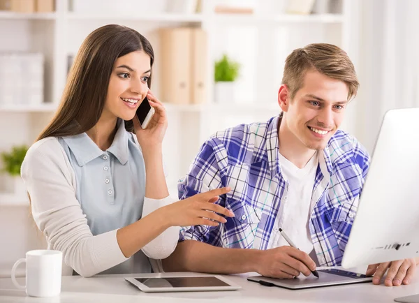 Programmeur team — Stockfoto