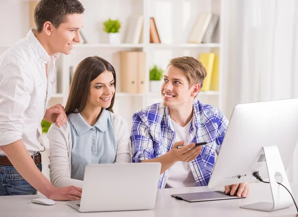 Equipo programador — Foto de Stock