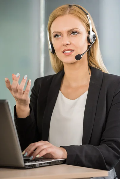 Call center — Stock Photo, Image