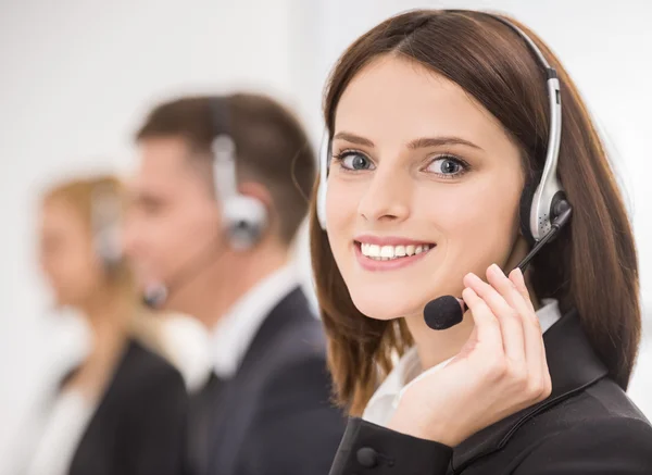 Call center — Stock Photo, Image