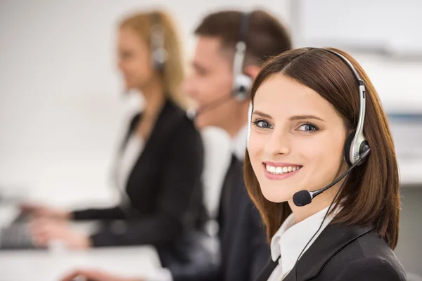 Call center — Stock Photo, Image