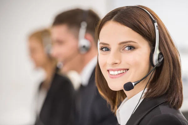 Call center — Stock Photo, Image