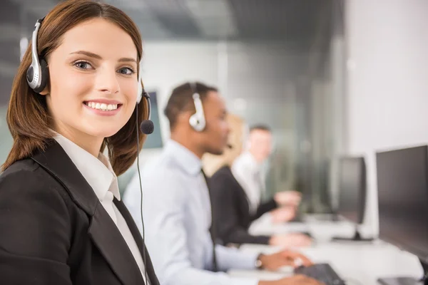 Call center — Stock Photo, Image