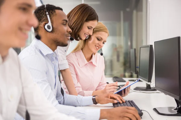 Callcenter — Foto Stock