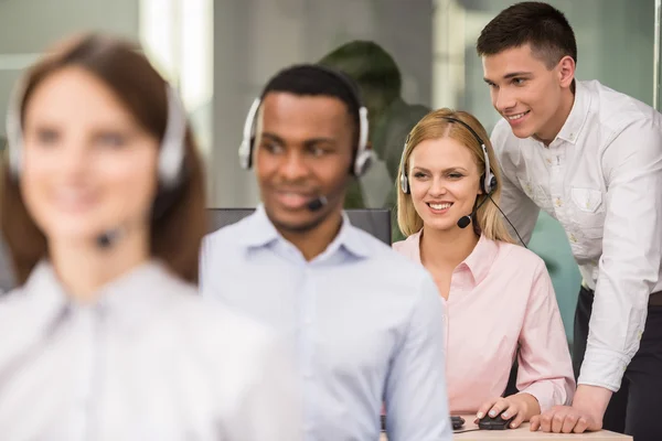 Call center — Stock Photo, Image