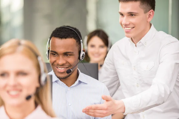 Call center — Stock Photo, Image