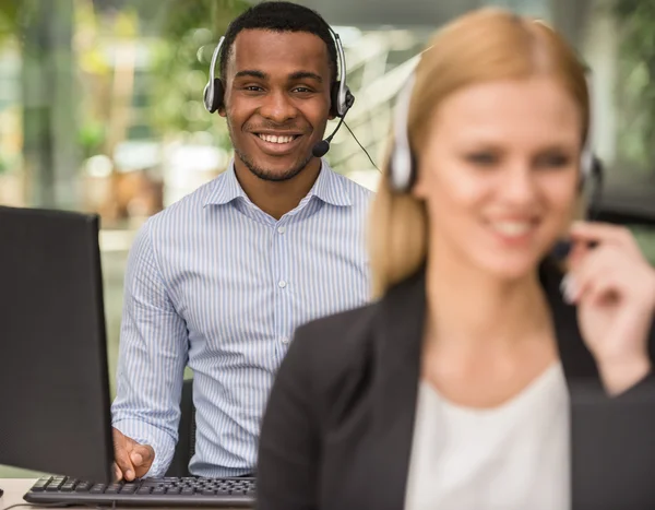 Call Center — Stockfoto