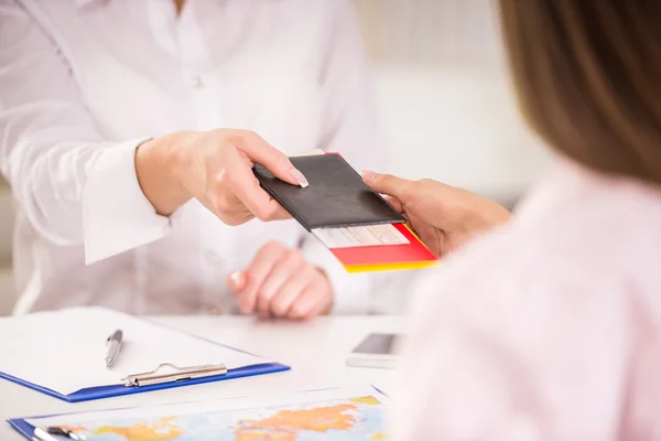 Travel agency — Stock Photo, Image