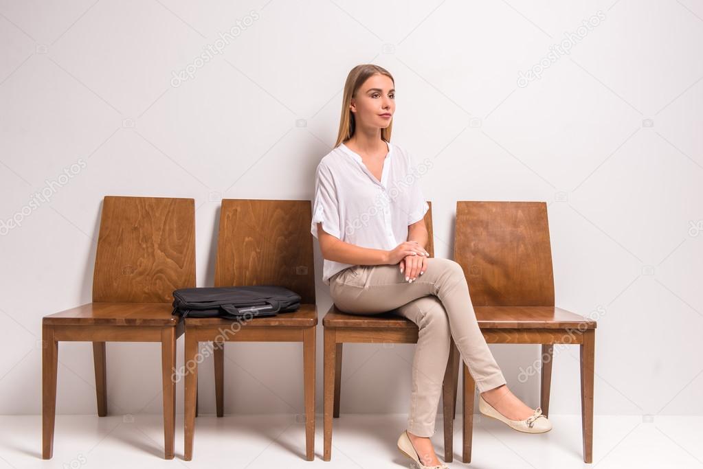 Waiting job interview