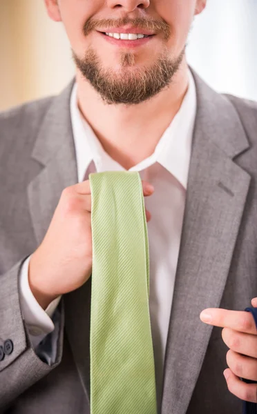 Businessman dressed to work — Stock Photo, Image