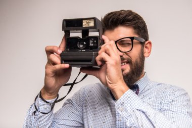 Fotoğrafçı iş başında