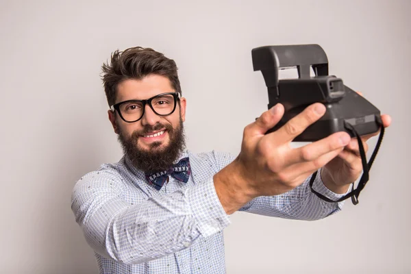 Photographer at work — Stock Photo, Image