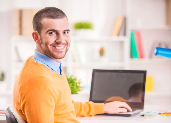 Male office work — Stock Photo, Image