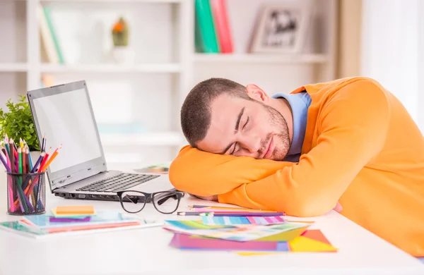 Male office work — Stock Photo, Image