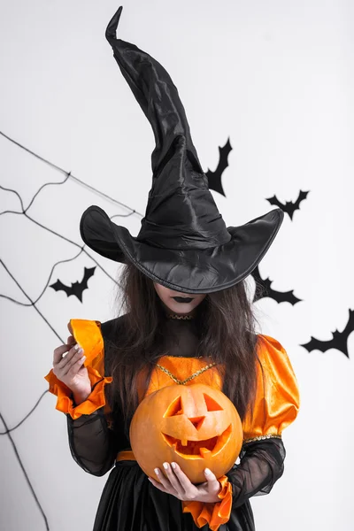 I bambini celebrano Halloween — Foto Stock