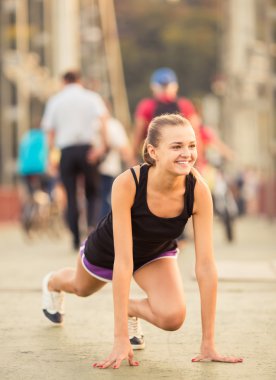 Kız çalışan şehir