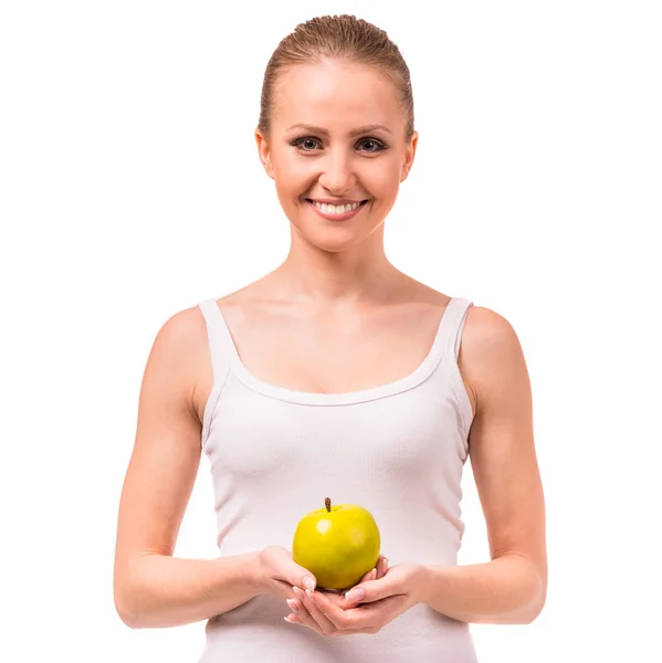 Girl health and fitness — Stock Photo, Image