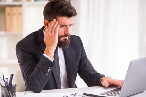 Disease in the office — Stock Photo, Image