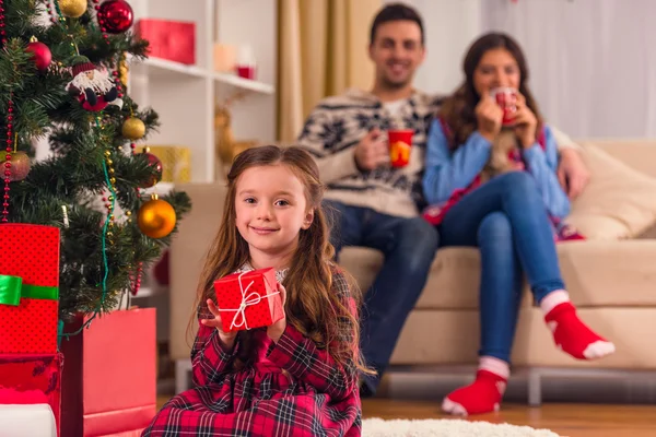 Alegre celebração de Natal — Fotografia de Stock