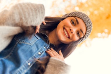 Öğrenci sonbahar Park