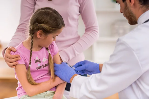 Child and pediatrician — Stock Photo, Image