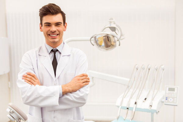 Wydział profesjonalny dentysta — Zdjęcie stockowe