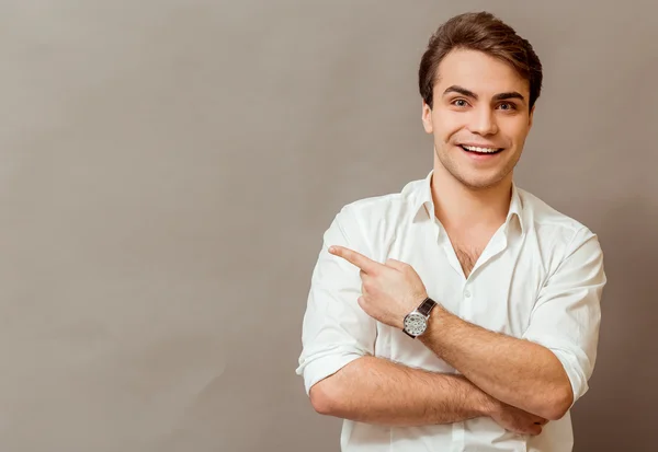 Young successful man — Stock Photo, Image