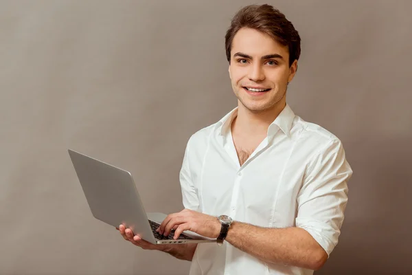 Young successful man — Stock Photo, Image