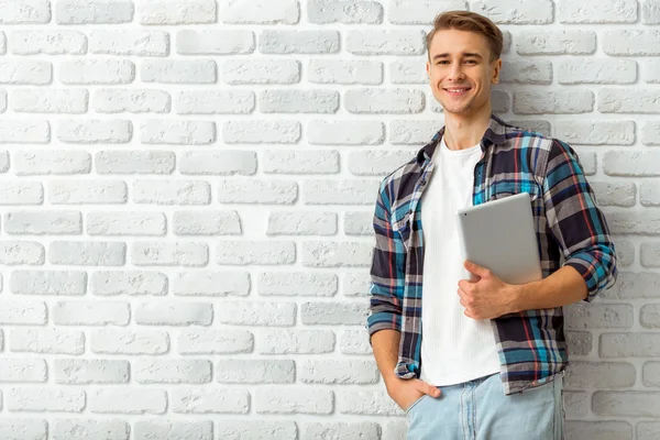 De man in de studio — Stockfoto