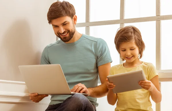 Padre e hijo — Foto de Stock