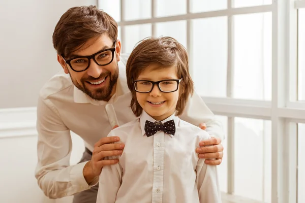 Padre e hijo —  Fotos de Stock