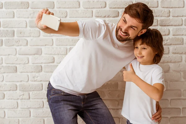 Padre e hijo —  Fotos de Stock