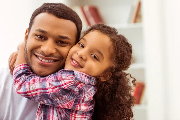 Padre e hija — Foto de Stock