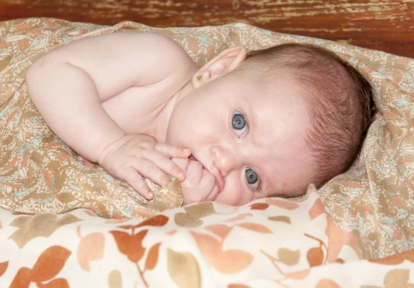 Sweet dreams of a little baby girl — Stock Photo, Image