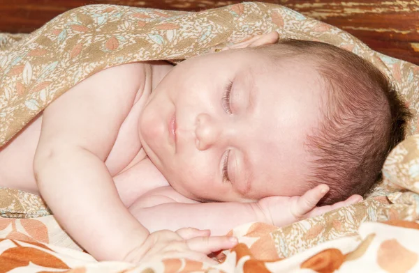 Солодкі сни маленької дівчинки — стокове фото