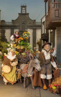 Kanarya Adaları 2014 Parlamentosu şehirde oyuncak