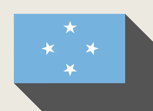 Federated States of Micronesia flag — Stock Photo, Image