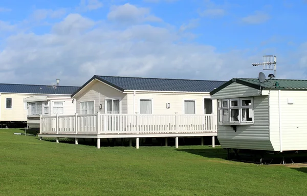 Karavan karavan parkında yaz