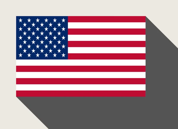 Flagge der Vereinigten Staaten von Amerika — Stockfoto