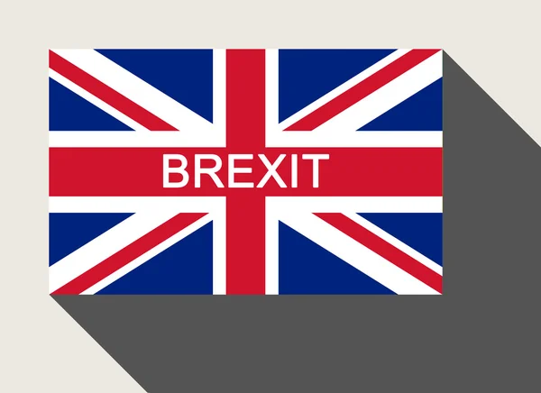 Reino Unido brexit flag — Fotografia de Stock