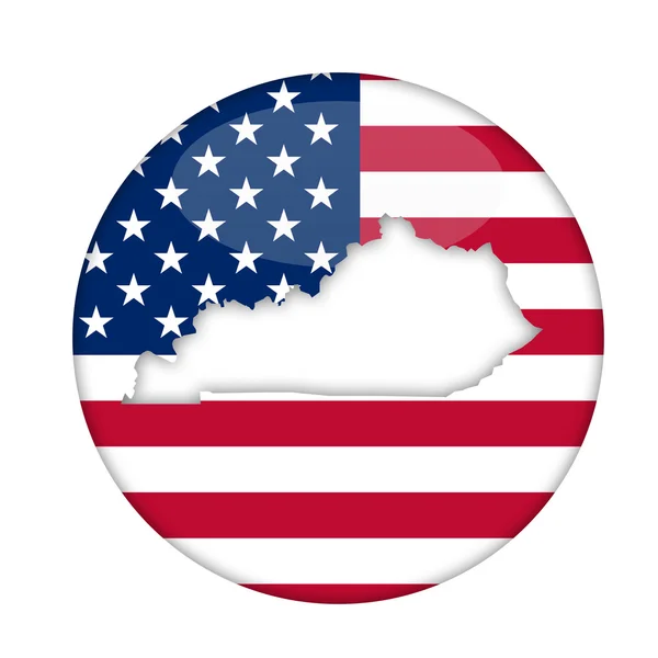 Kentucky state of america abzeichen — Stockfoto