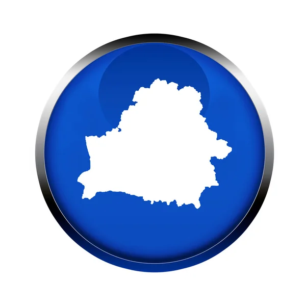 Belarus map button — Stock Photo, Image