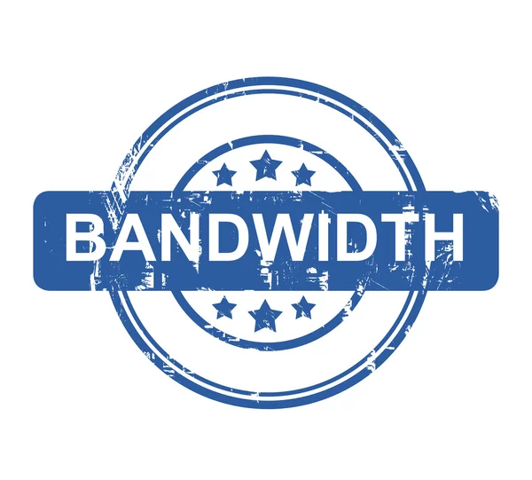 Bandwidth business koncept stämpel — Stockfoto