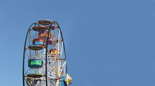 Ferris wheel background — Stock Photo, Image