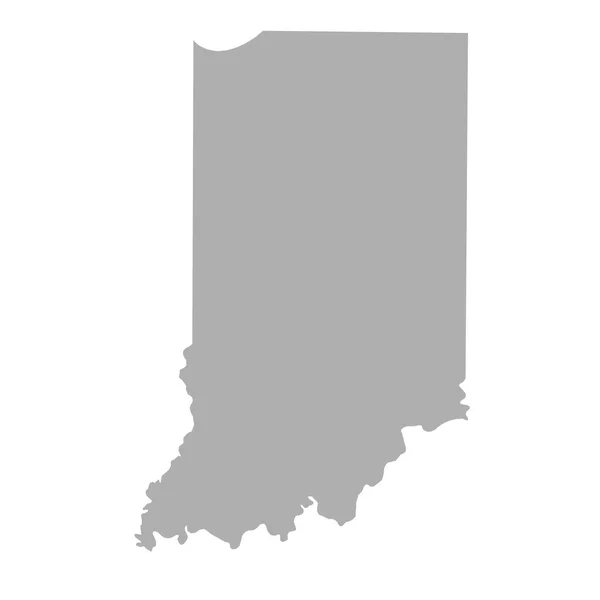 Indiana State Map — Stockfoto