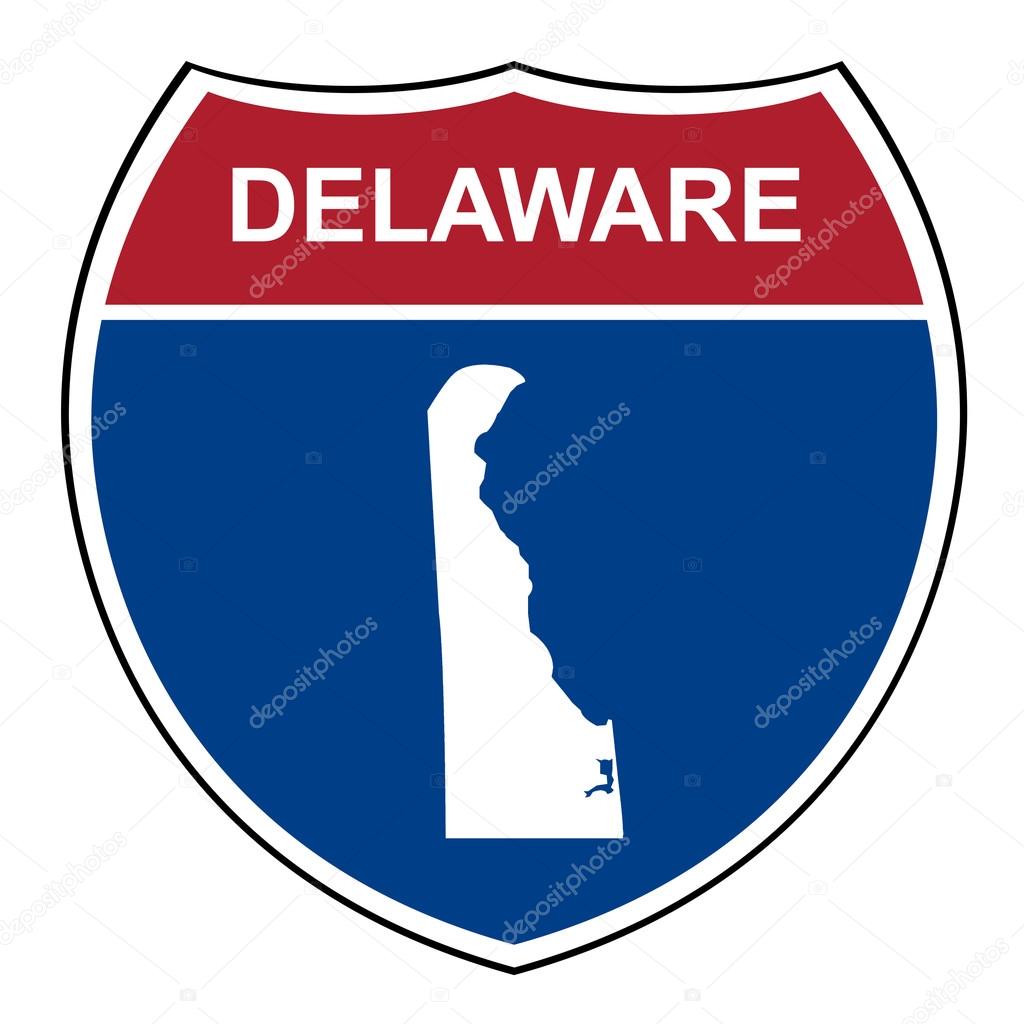 Delaware interstate highway shield