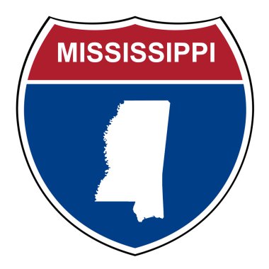 Mississippi Interstate highway kalkan
