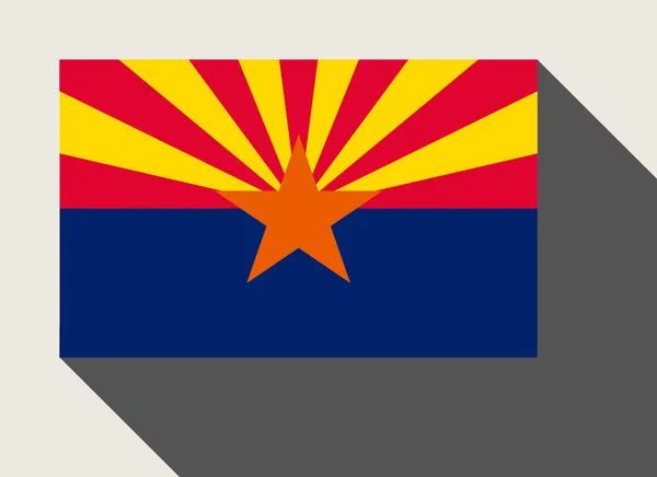 Amerikaanse staat Arizona vlag — Stockfoto