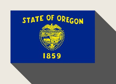 Amerikan Oregon Devlet bayrağı